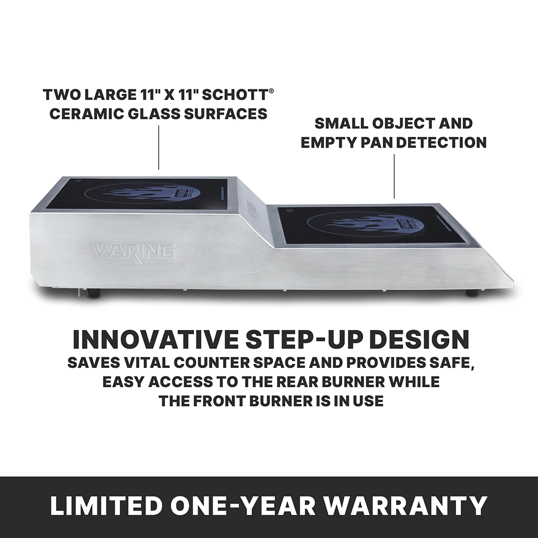 Step-Up Double Induction Range